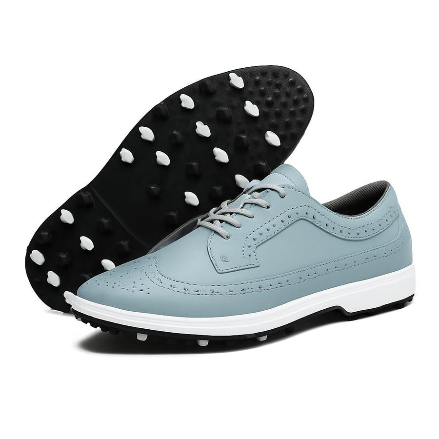 Waterproof Leather Spikeless - Golf Shoes