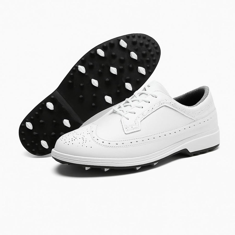 Waterproof Leather Spikeless - Golf Shoes
