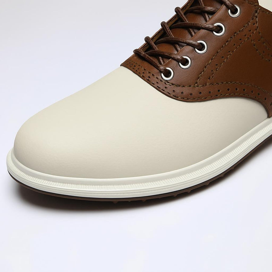 Waterproof Leather Spikeless - Golf Shoes