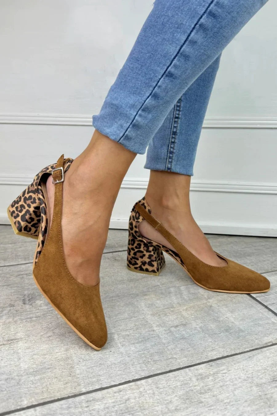 Hadley™ | Leopard Slingbacks