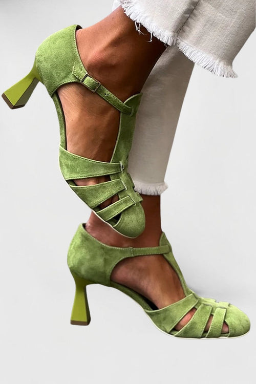 Isabel™ | Vintage Strap Heels