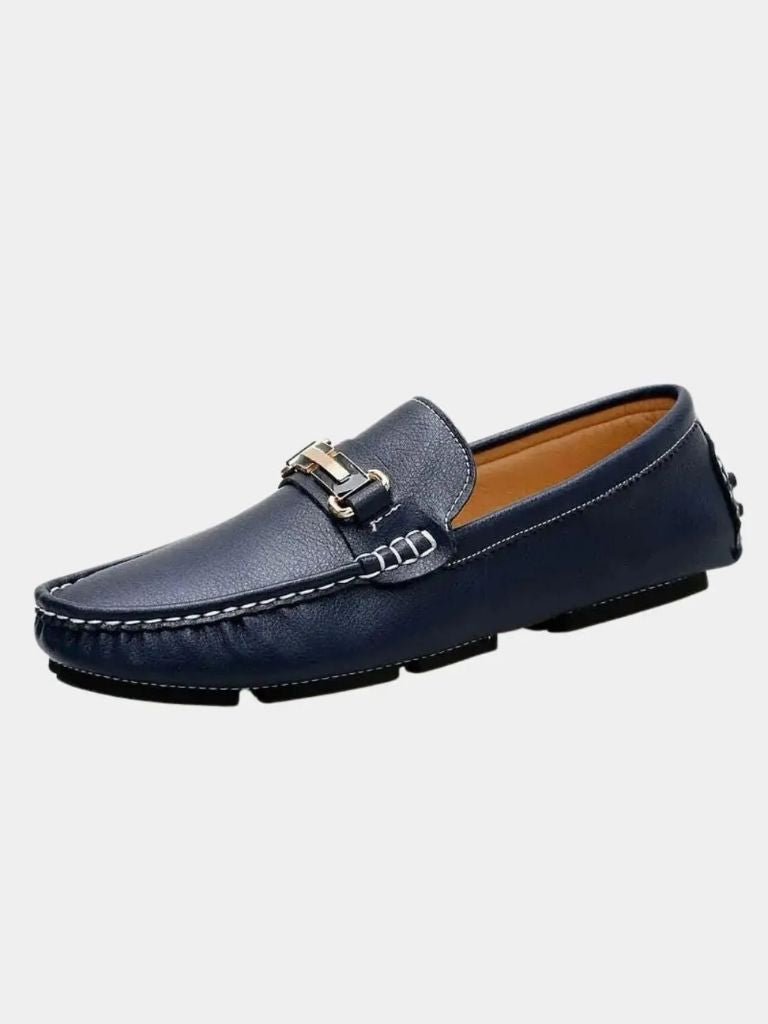 Italian Design Leather Loafers - CAAYWORLD CAAYWORLD