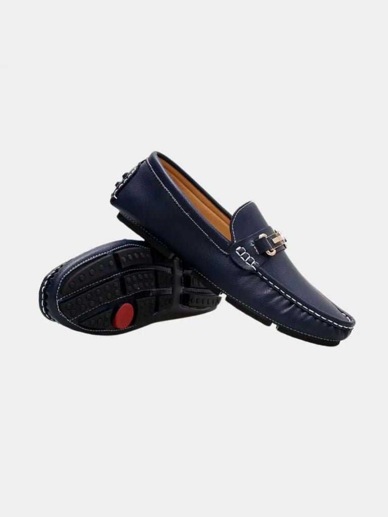 Italian Design Leather Loafers - CAAYWORLD CAAYWORLD