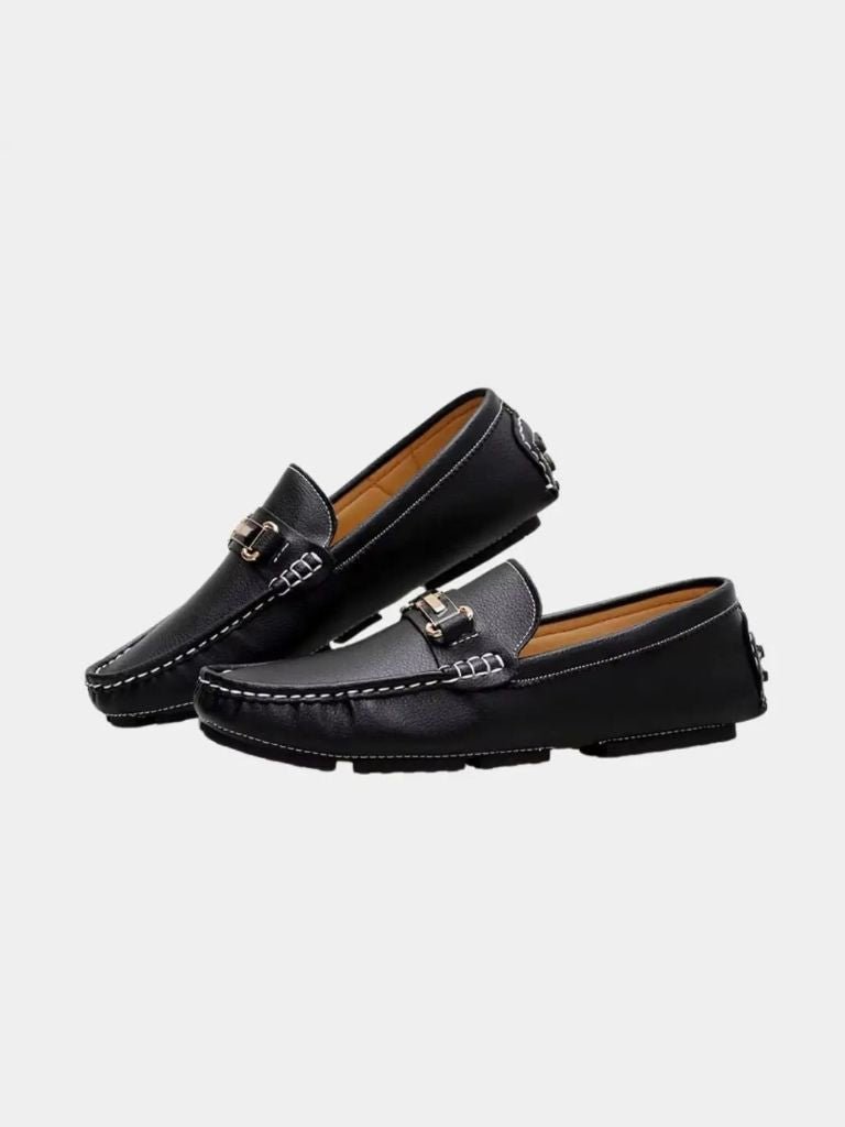 Italian Design Leather Loafers - CAAYWORLD CAAYWORLD