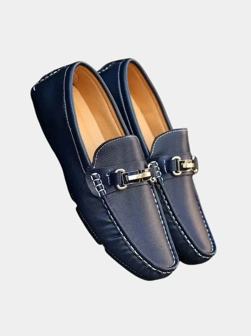 Italian Design Leather Loafers - CAAYWORLD CAAYWORLD