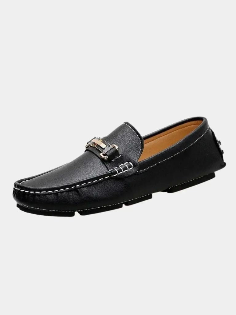 Italian Design Leather Loafers - CAAYWORLD CAAYWORLD