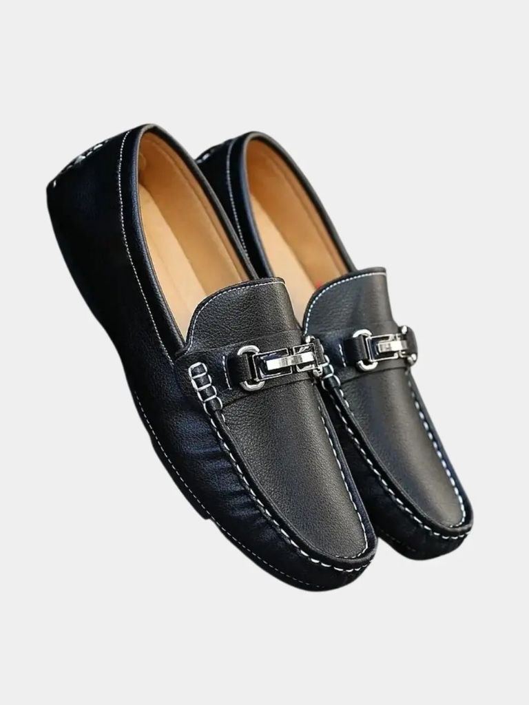 Italian Design Leather Loafers - CAAYWORLD CAAYWORLD