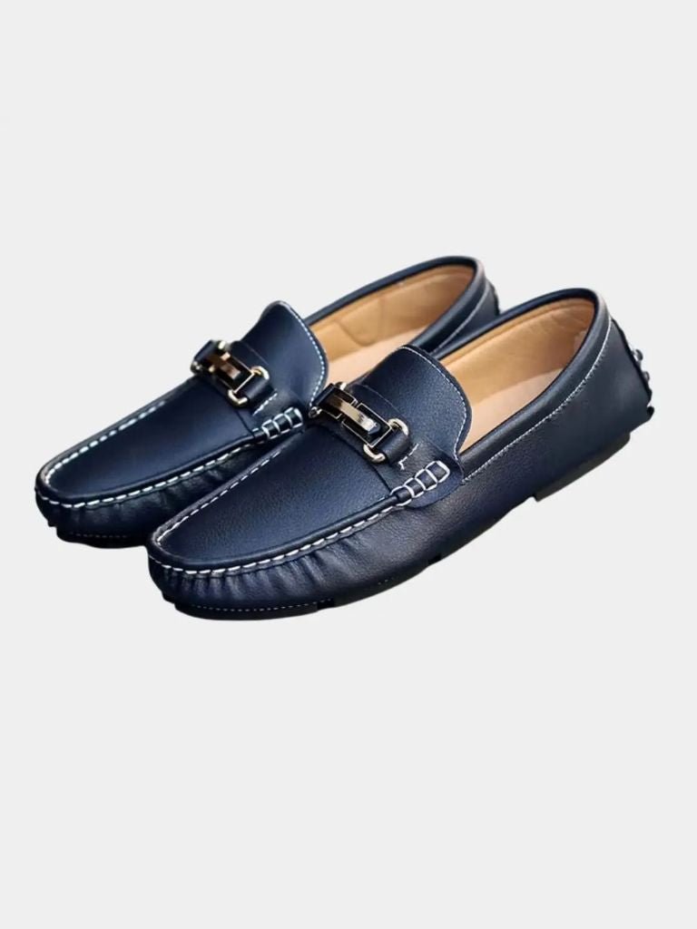 Italian Design Leather Loafers - CAAYWORLD CAAYWORLD