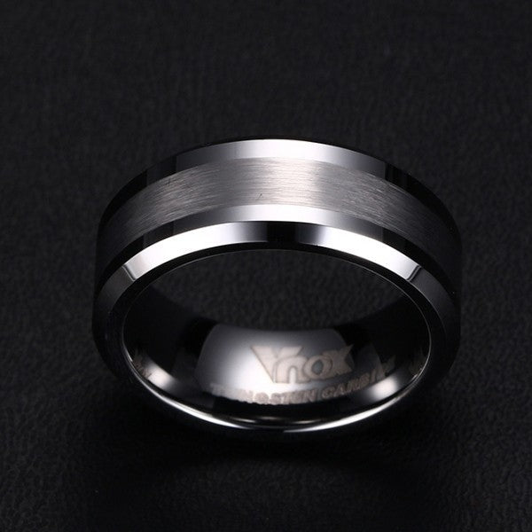 Classic Silver Wedding Band For Men Shineofidamond