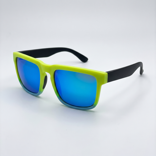 Kestryn Ocean Blue Lens / Green Frame