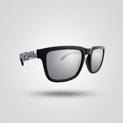 Kestryn Silver Mirror Lens / Graphic Black Frame