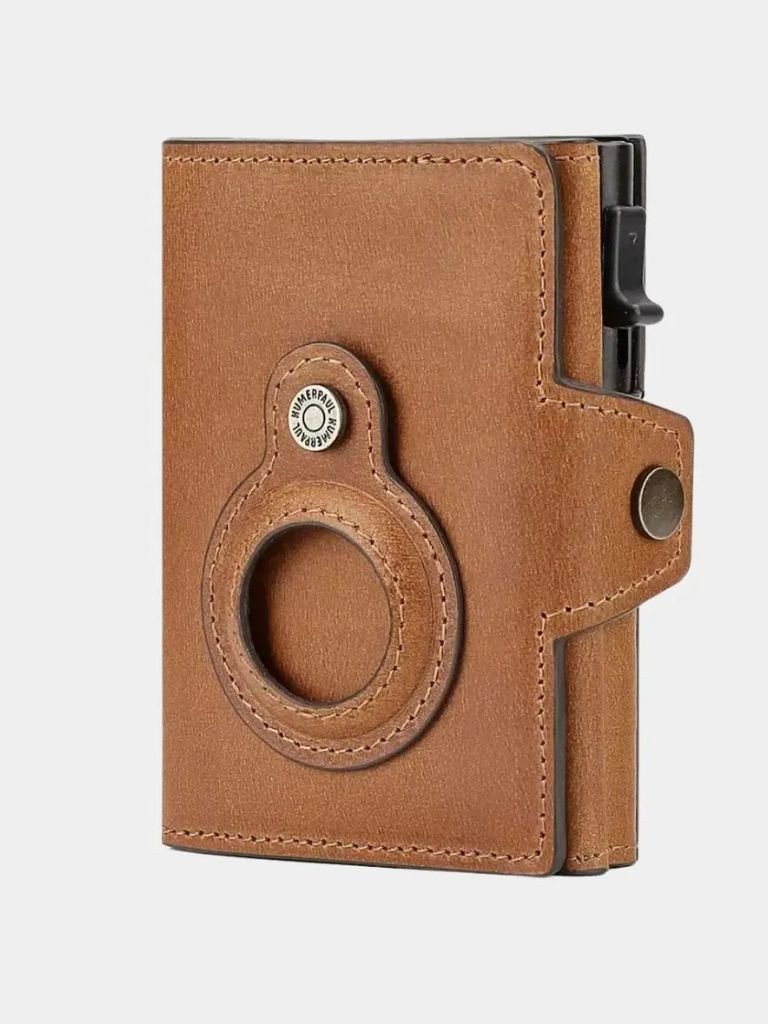Leather Magnet Wallet Anti-Scam - CAAYWORLD CAAYWORLD