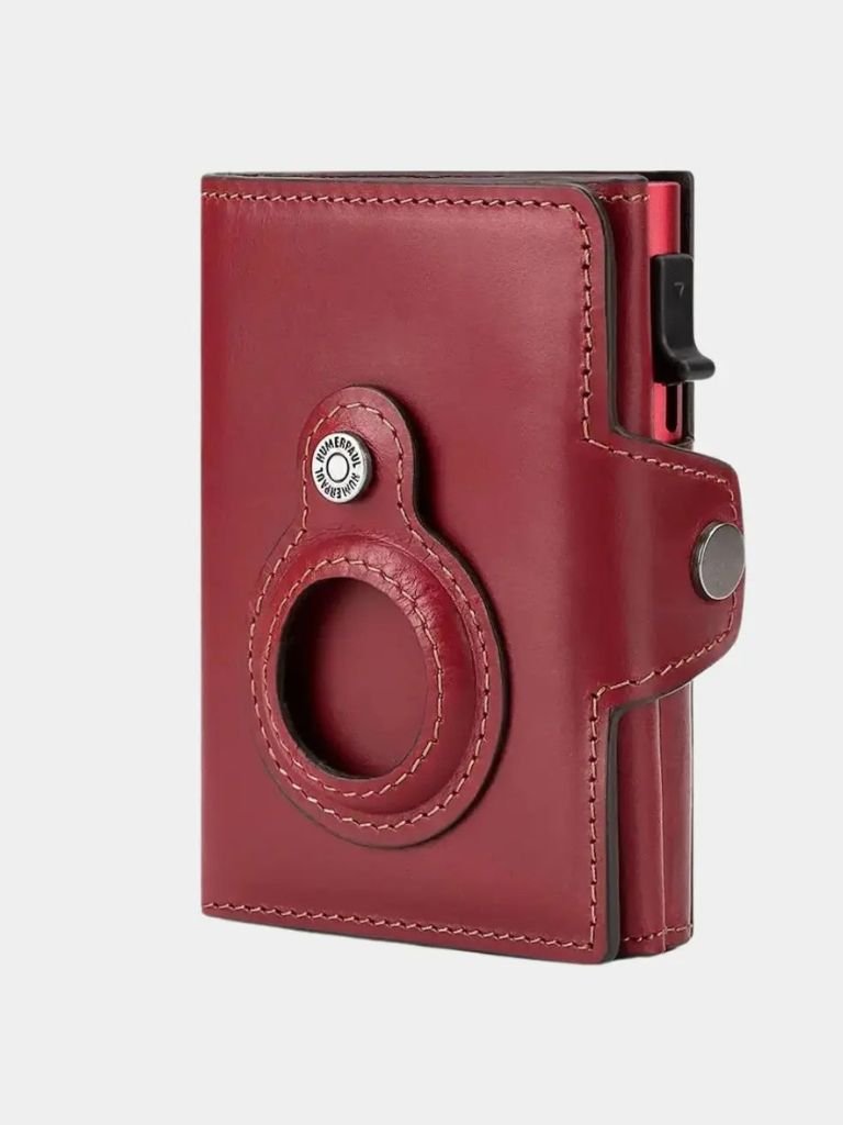 Leather Magnet Wallet Anti-Scam - CAAYWORLD CAAYWORLD