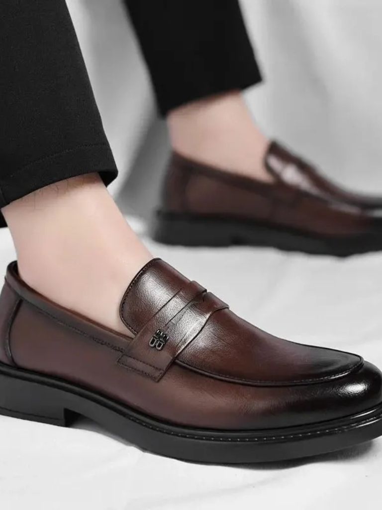 Leather Male Shoes Men Business - CAAYWORLD CAAYWORLD