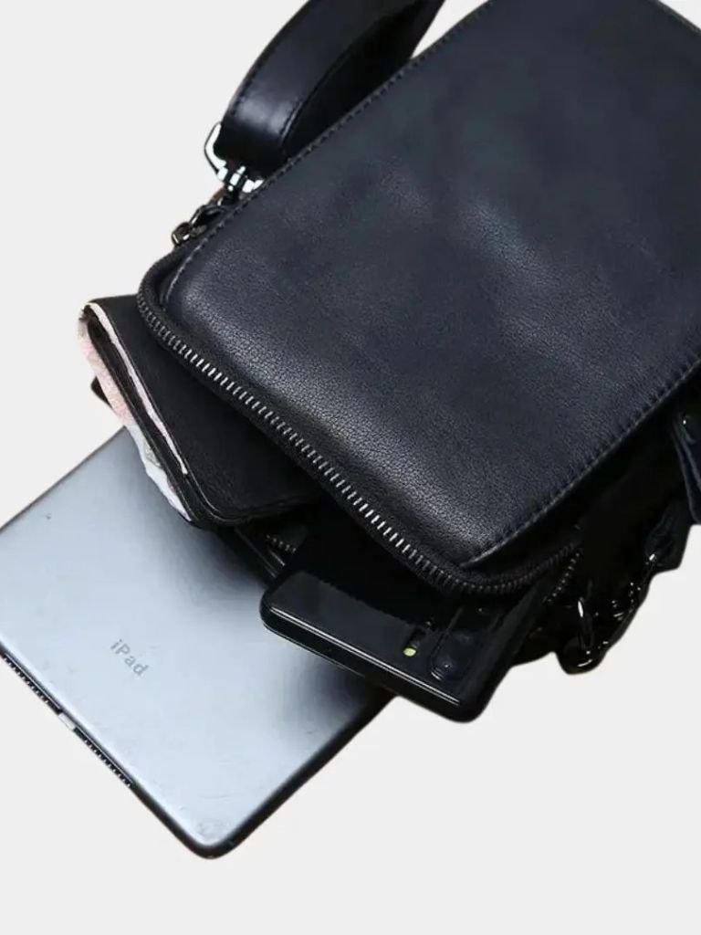 Leather Men's Shoulder Bag - CAAYWORLD CAAYWORLD