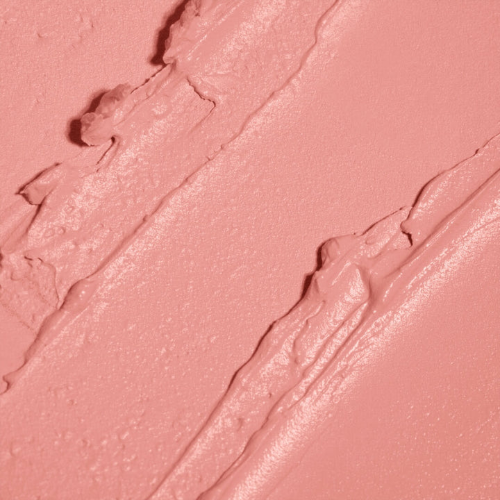 Close-up of Lumelle soft pink color-correcting cream texture