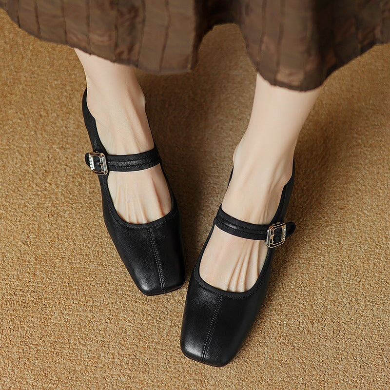 Nora™ | Elegant Strap Heels