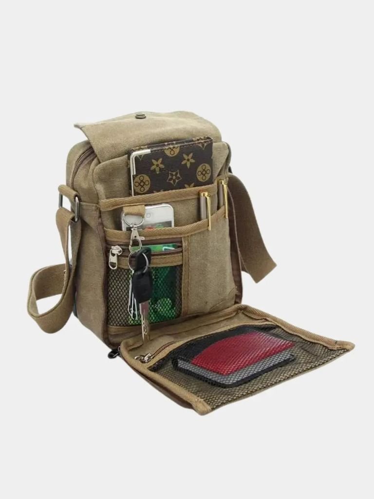 Men's Compact Shoulder Bag - CAAYWORLD CAAYWORLD