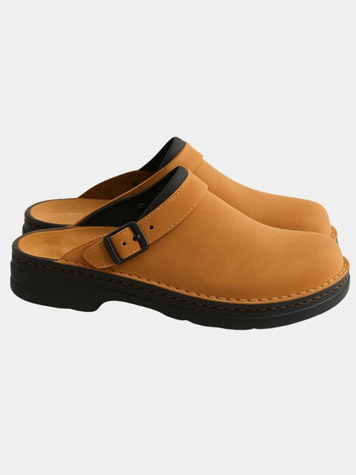Men´s Leather Clog - CAAYWORLD CAAYWORLD