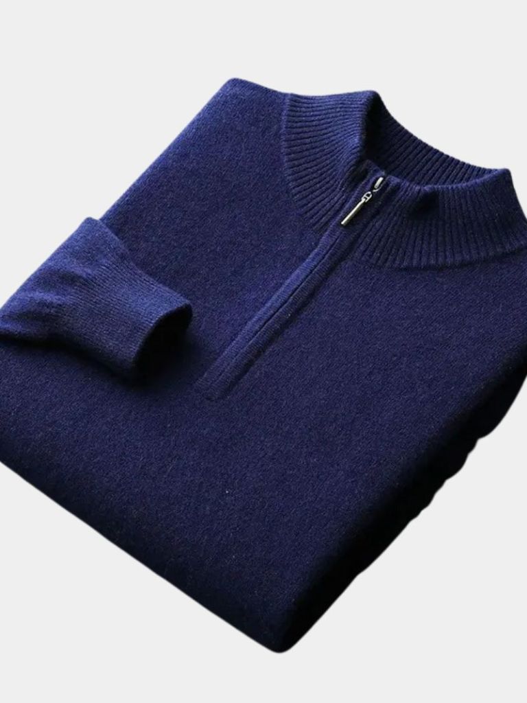 Merino Half Zip Sweater - CAAYWORLD CAAYWORLD