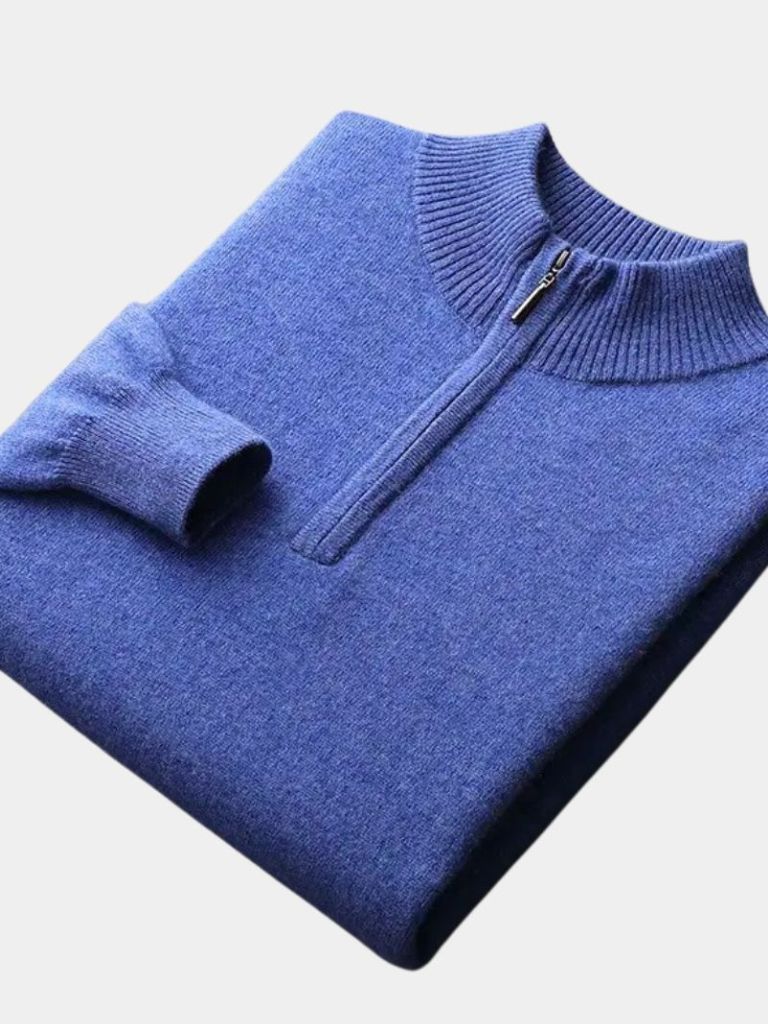 Merino Half Zip Sweater - CAAYWORLD CAAYWORLD