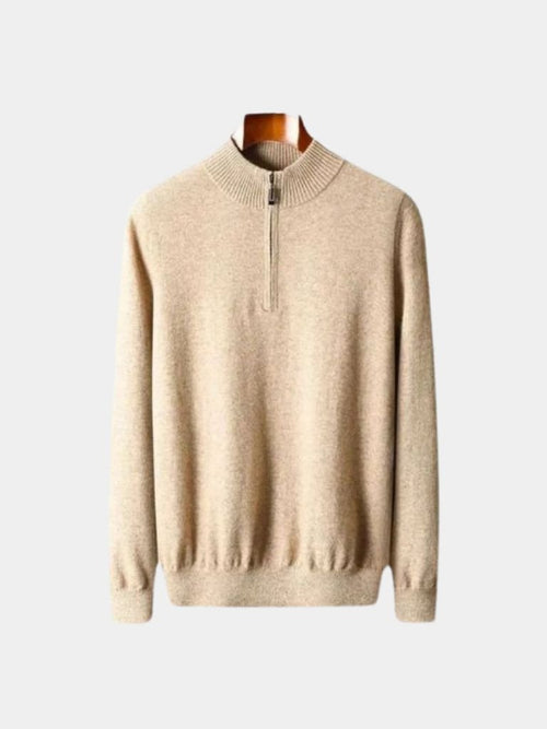 Merino Half Zip Sweater - CAAYWORLD CAAYWORLD