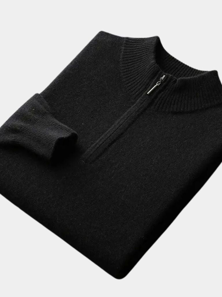 Merino Half Zip Sweater - CAAYWORLD CAAYWORLD