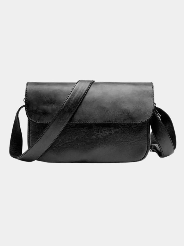 Milan Essential Leather Shoulder Bag - CAAYWORLD CAAYWORLD