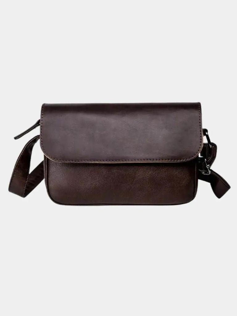 Milan Essential Leather Shoulder Bag - CAAYWORLD CAAYWORLD