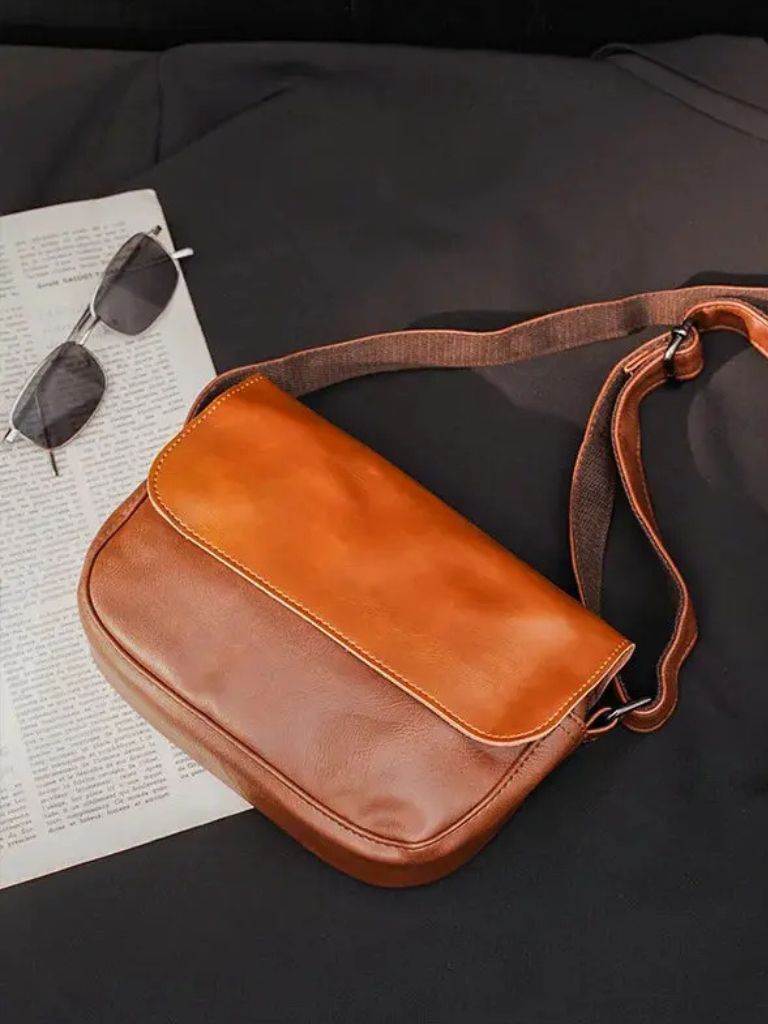 Milan Essential Leather Shoulder Bag - CAAYWORLD CAAYWORLD