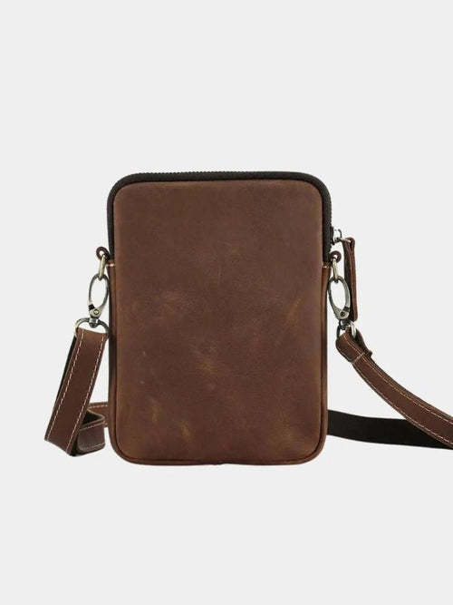 Minimalist Crossbody Leather Bag - CAAYWORLD CAAYWORLD