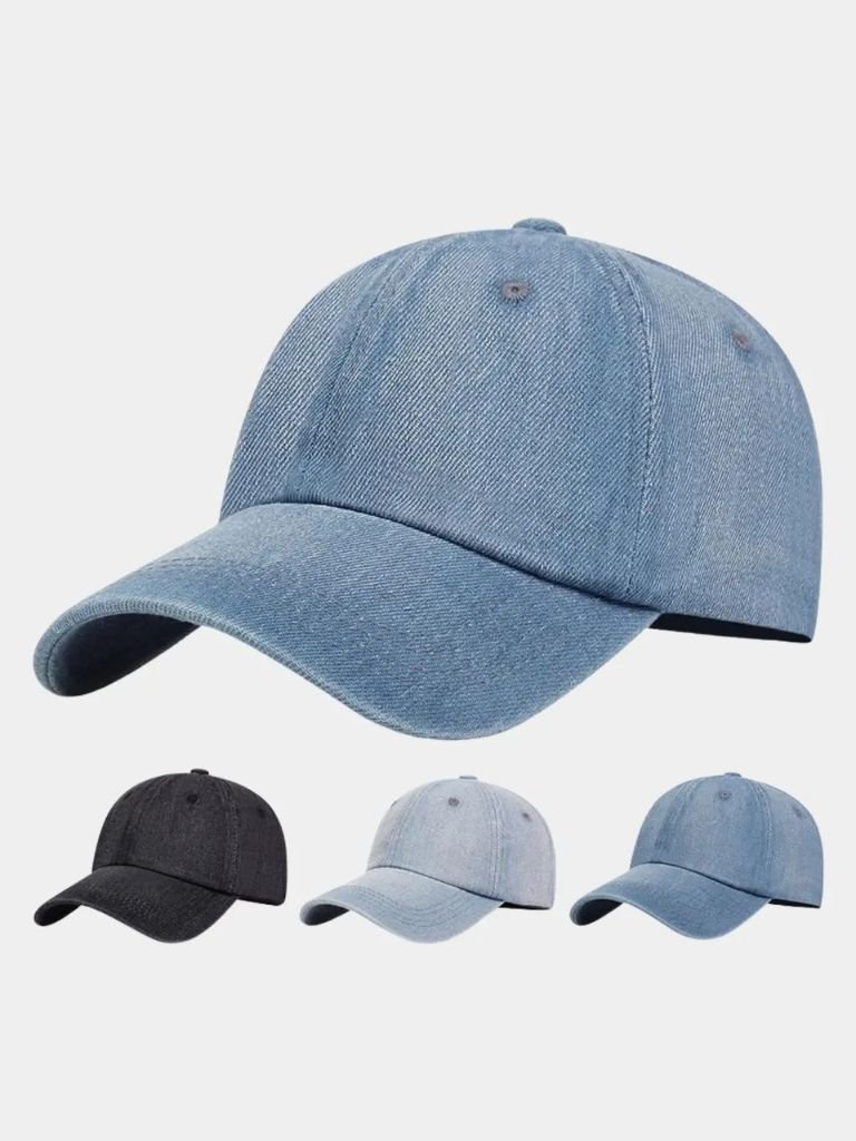 Minimalist Denim Cap - CAAYWORLD CAAYWORLD