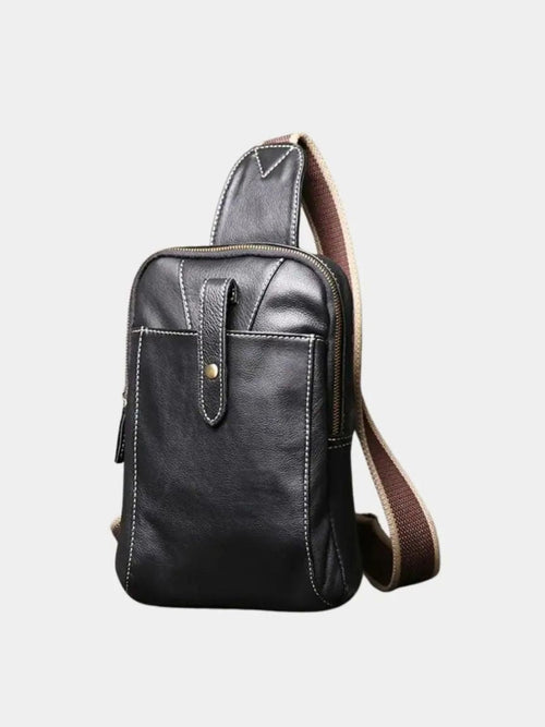 Minimalist Leather Shoulder Bag - CAAYWORLD CAAYWORLD