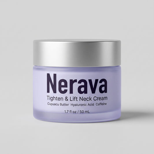Nerava neck cream jar