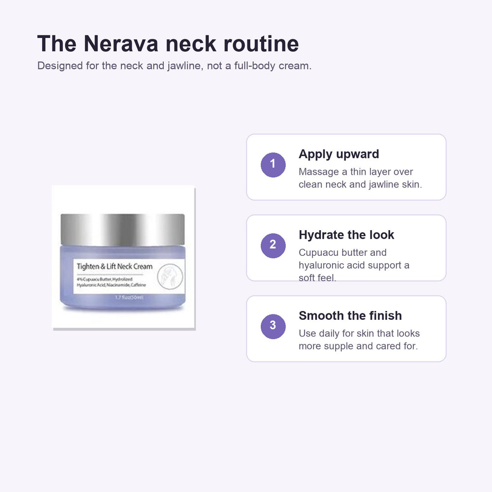 Nerava neck care routine