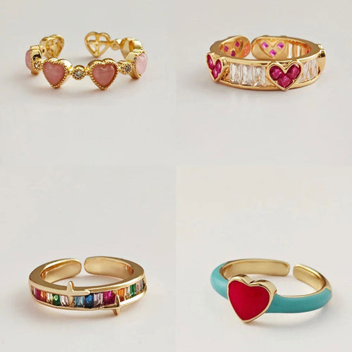 Adjustable Sweet Style Open Rings ¨C Multiple Designs Dobrilajewelry