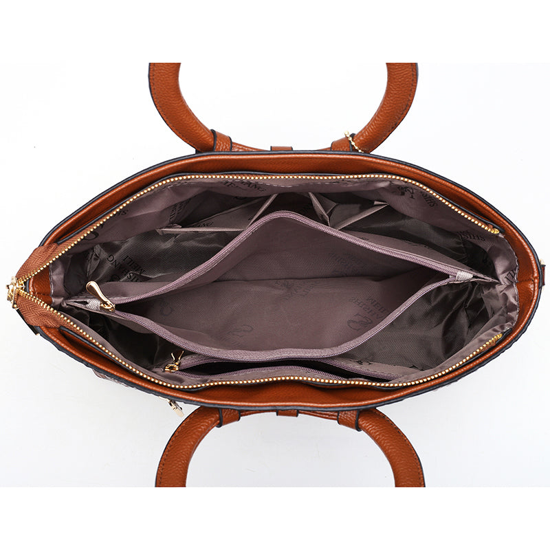 Frances™ | Classic Leather Shoulder Bag from Heritage