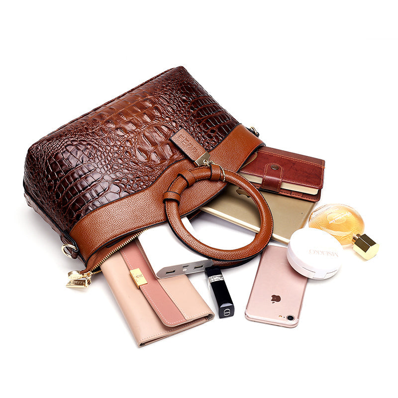 Frances™ | Classic Leather Shoulder Bag from Heritage