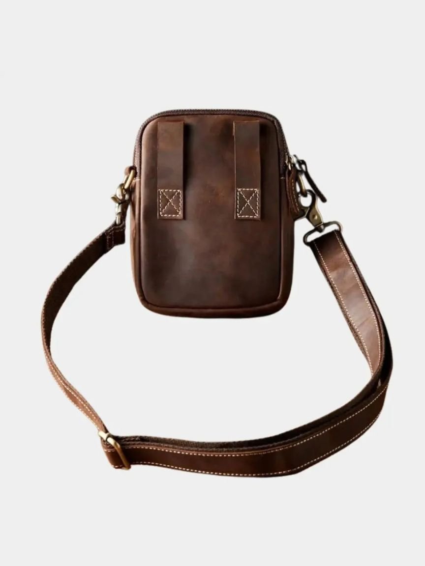 Retro Leather Men's Shoulder Bag - CAAYWORLD CAAYWORLD