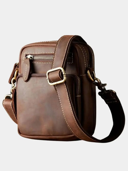Retro Leather Men's Shoulder Bag - CAAYWORLD CAAYWORLD