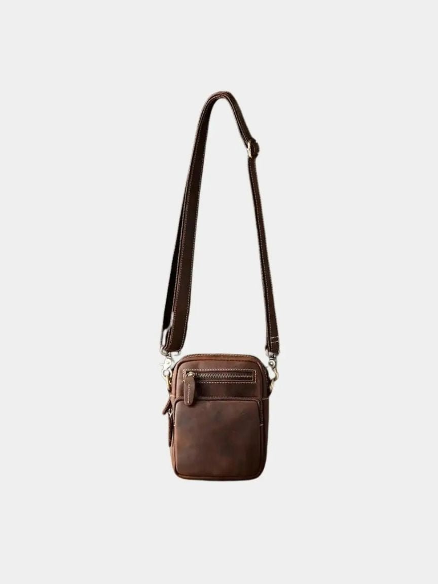Retro Leather Men's Shoulder Bag - CAAYWORLD CAAYWORLD