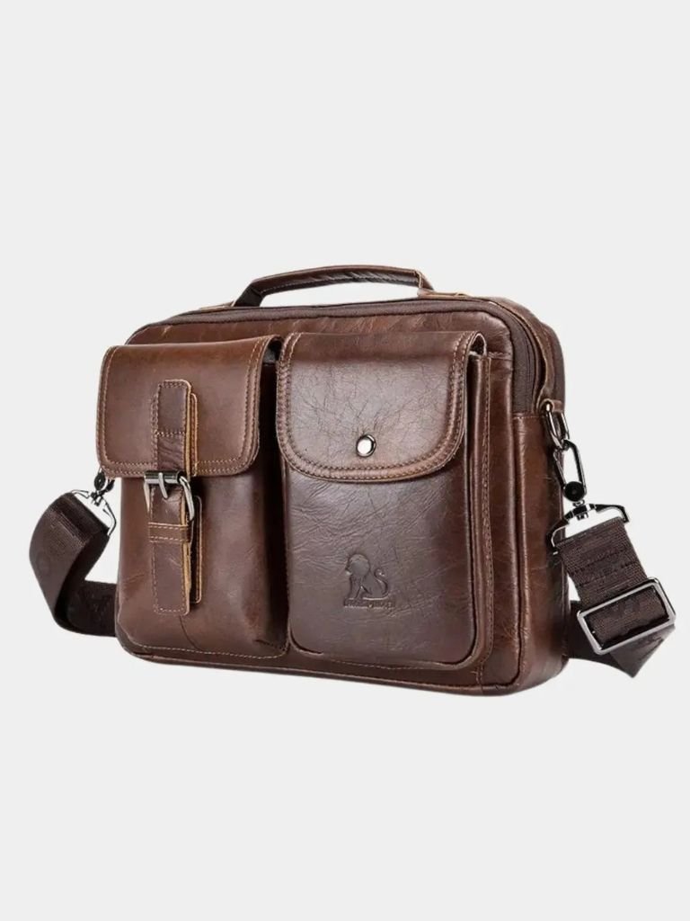 Retro Leather Square Shoulder Bag - CAAYWORLD CAAYWORLD