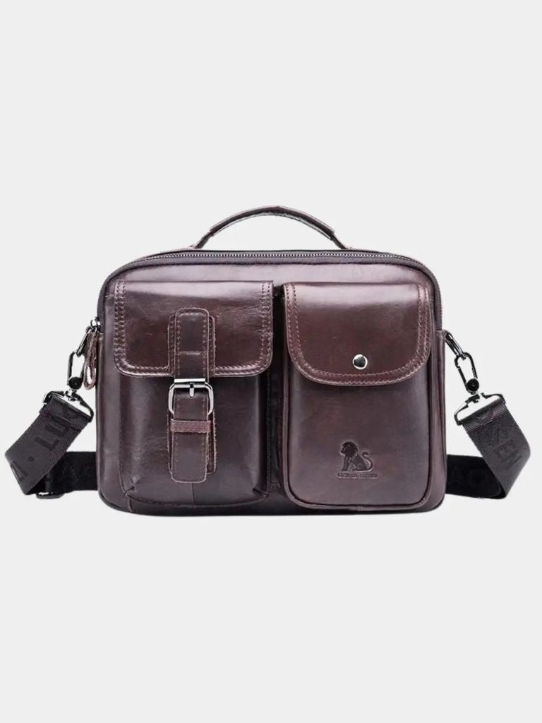 Retro Leather Square Shoulder Bag - CAAYWORLD CAAYWORLD