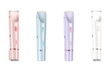 Rosava body trimmer in all four shades: Soft Rose, Light Blue, Lavender and White