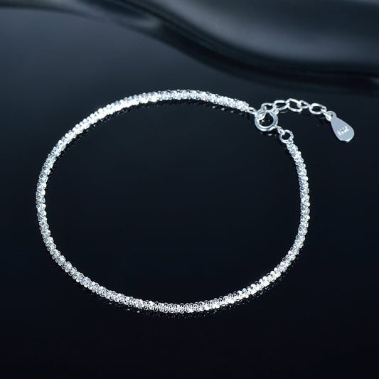 Women Elegant Sterling Silver Tennis Bracelet Shineofdiamond