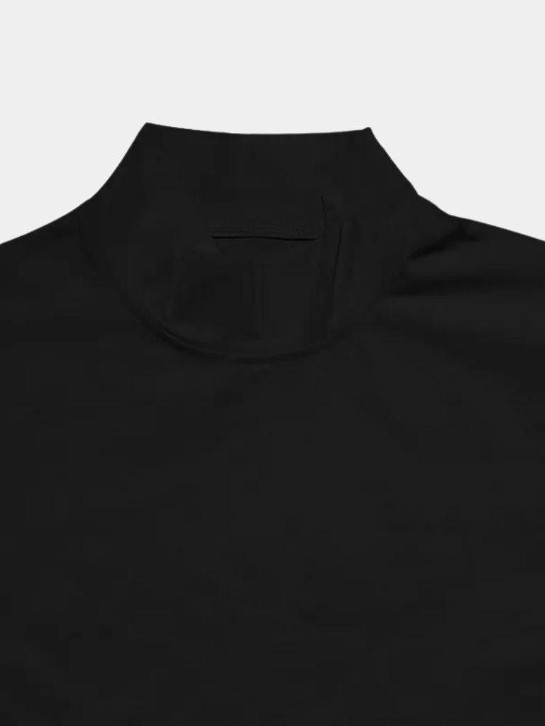 Solid Casual Turtle Neck T-Shirt - CAAYWORLD CAAYWORLD