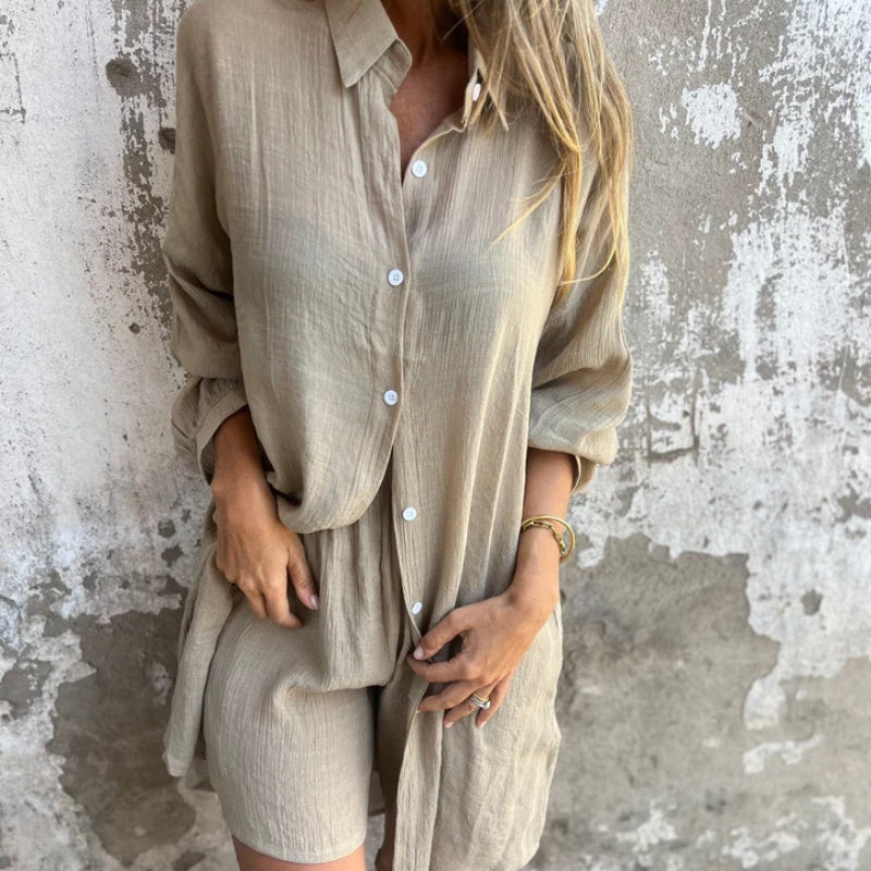Abigail™ | Relaxed Polo Set