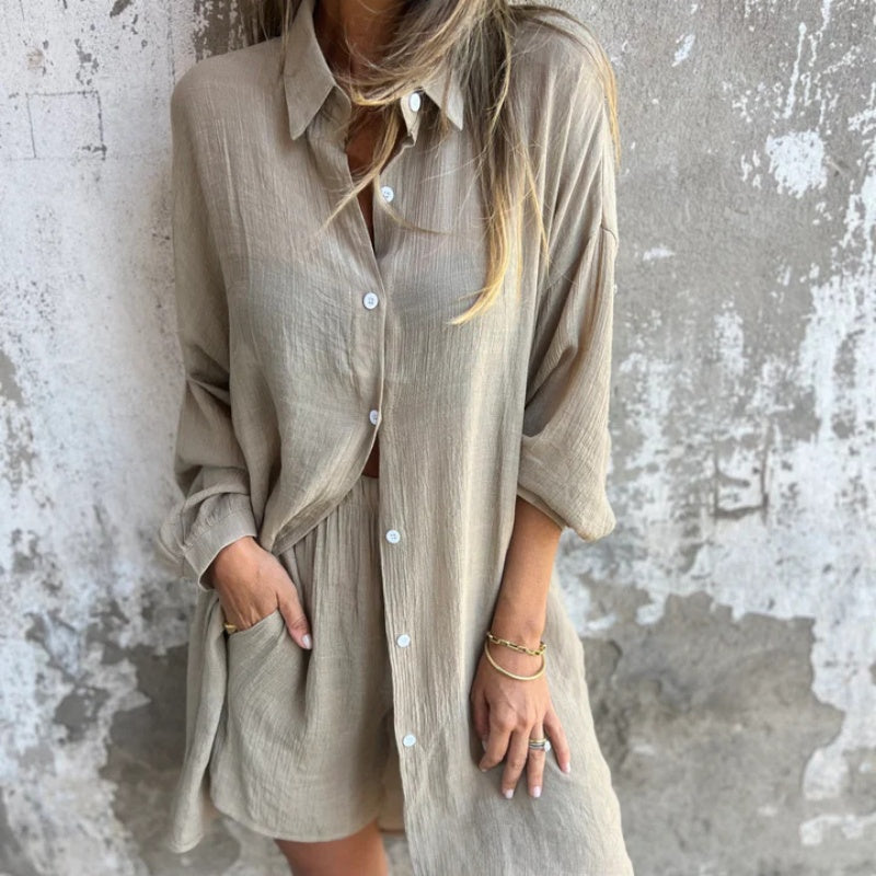 Abigail™ | Relaxed Polo Set