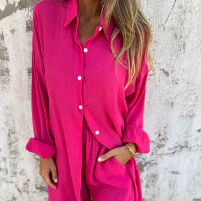 Abigail™ | Relaxed Polo Set