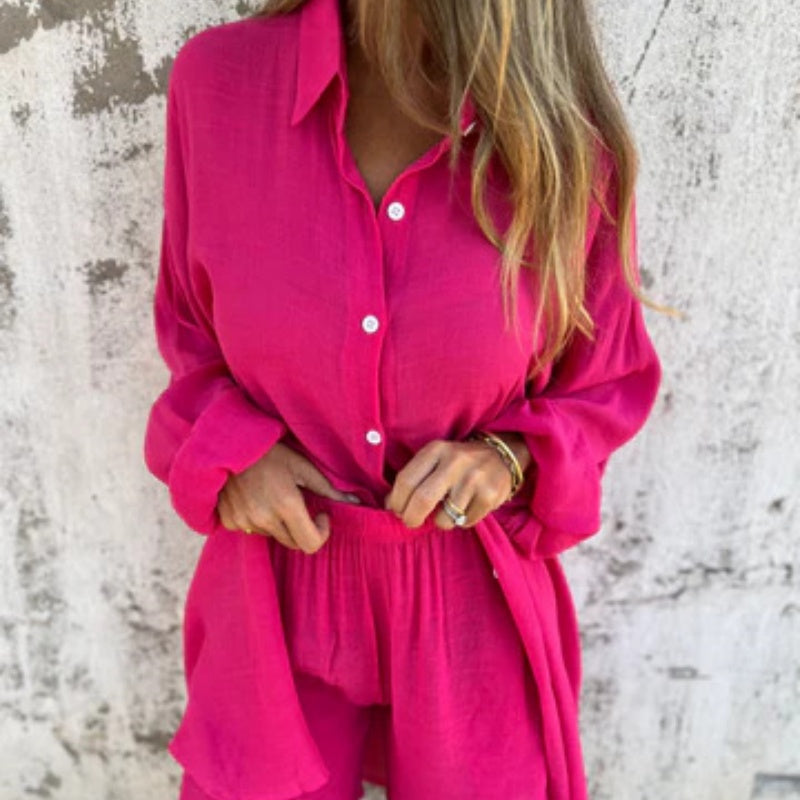 Abigail™ | Relaxed Polo Set